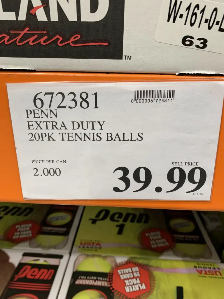 Costco Tennis Balls, Penn Extra Duty, 60 Tennis Balls - Costco Fan