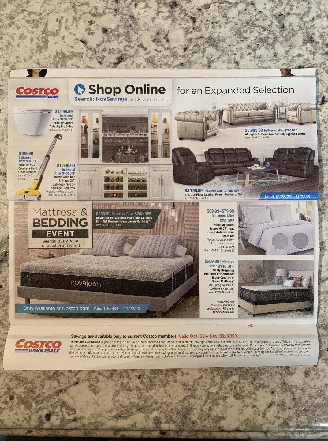 Costco November 2020 Coupon Book, 10/28/20 - 11/22/20 - Costco Fan