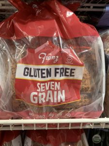 franz gluten free bread calories