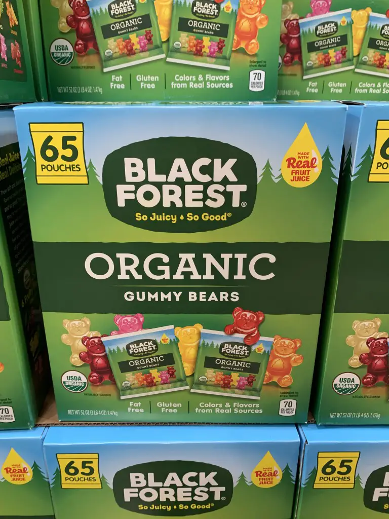 black forest organic gummy bears 65 x 0.8 oz