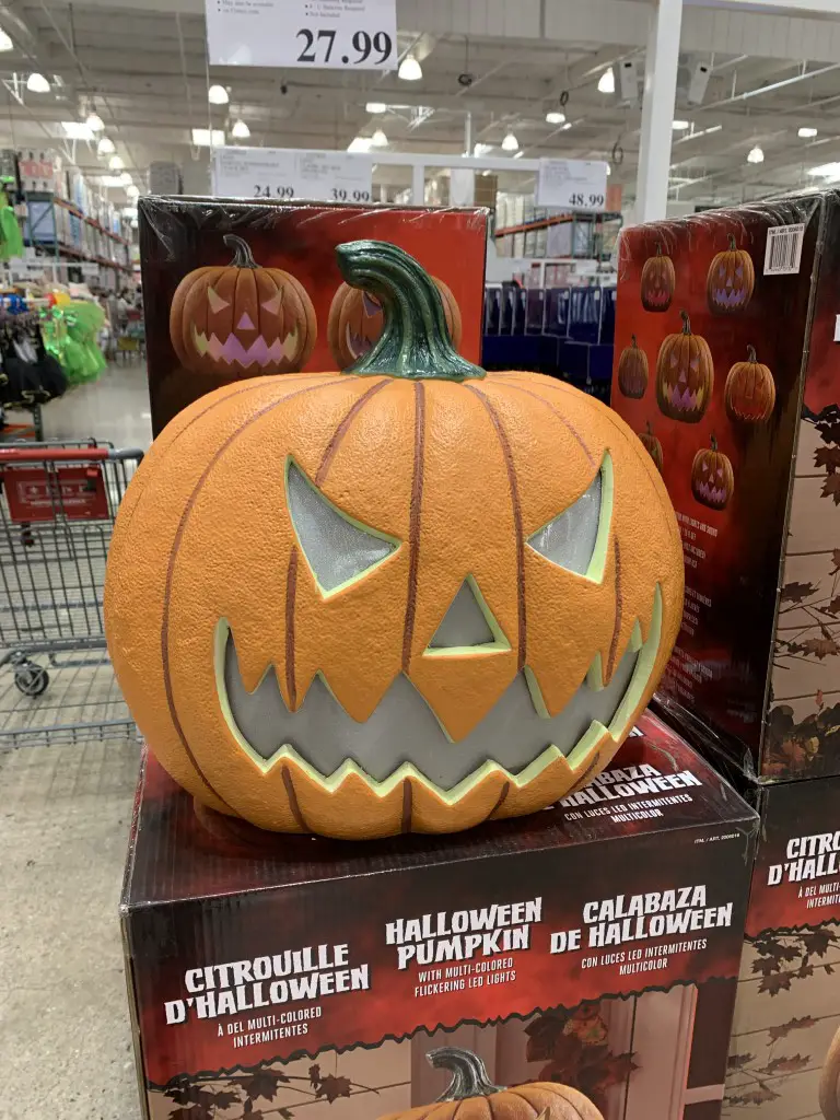 Costco Halloween LED Pumpkin Decoration Costco Fan