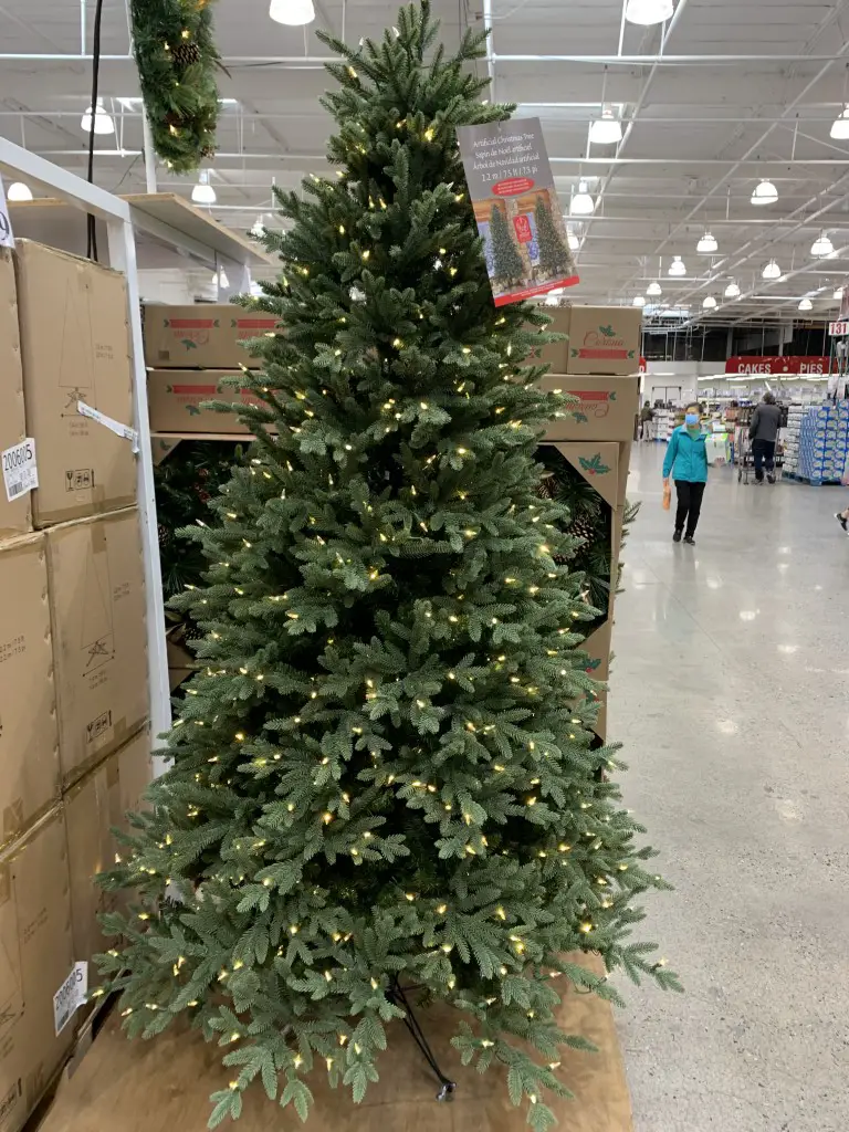 Awesome Costco 7ft Christmas Tree 9 Foot Slim Flocked