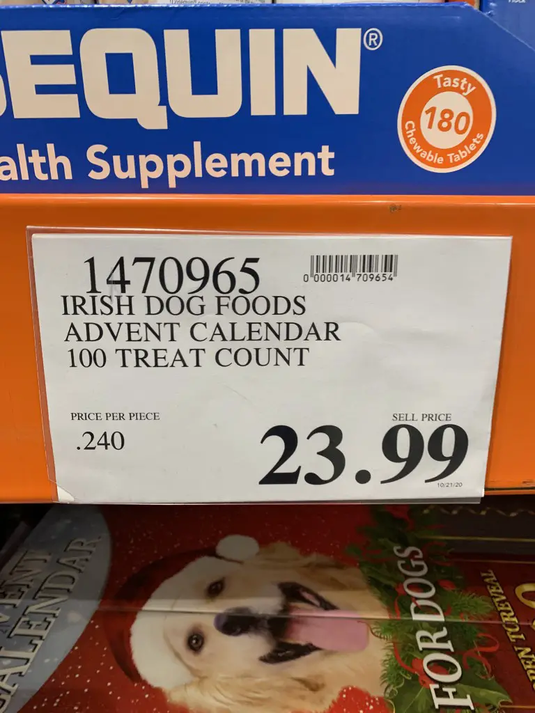 Costco Dog Advent Calendar, Irish Dog Foods 100 Treats