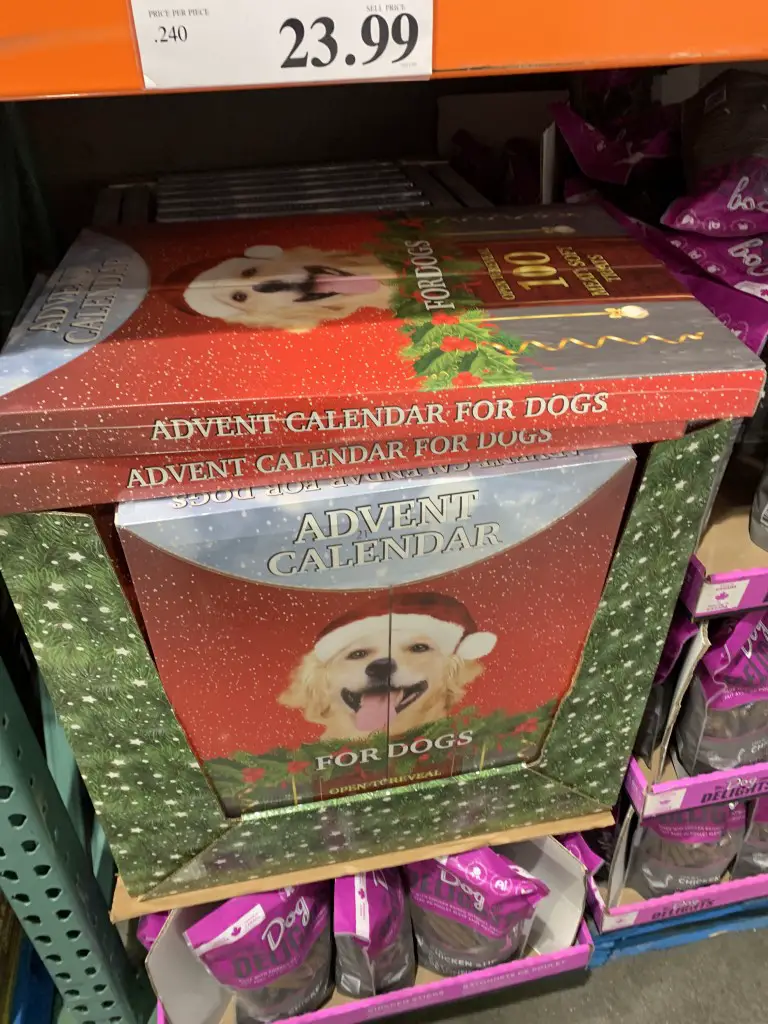 Costco Dog Advent Calendar, Irish Dog Foods 100 Treats Costco Fan