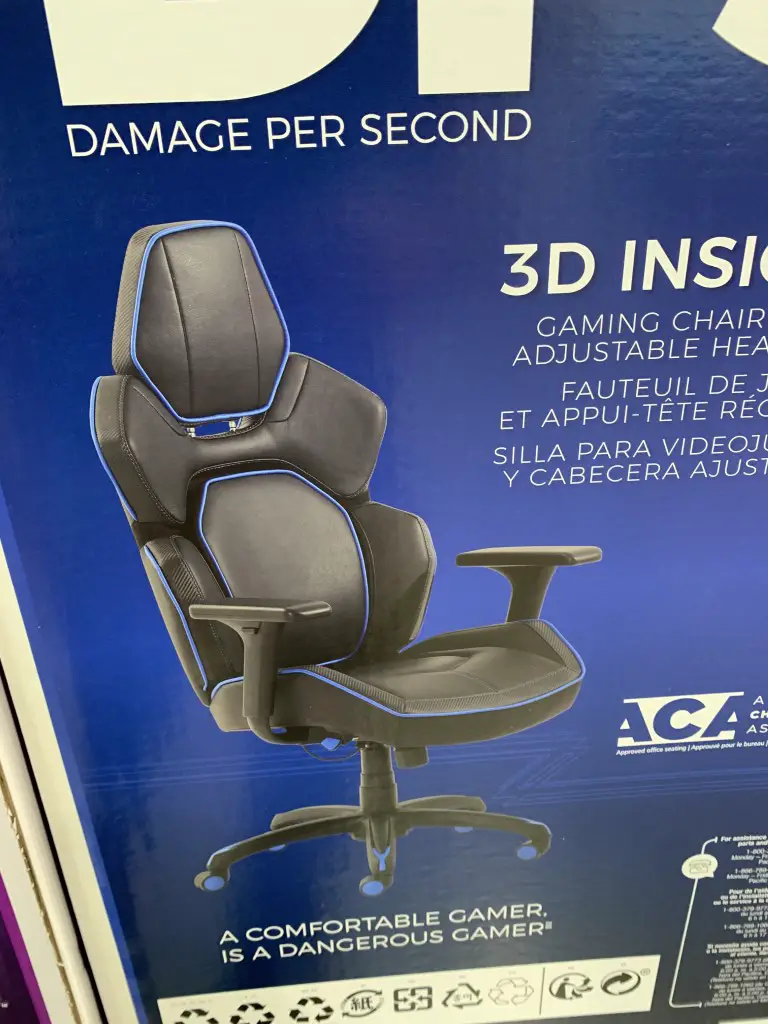 Costco Gaming Chair, DPS 3D Insight Costco Fan