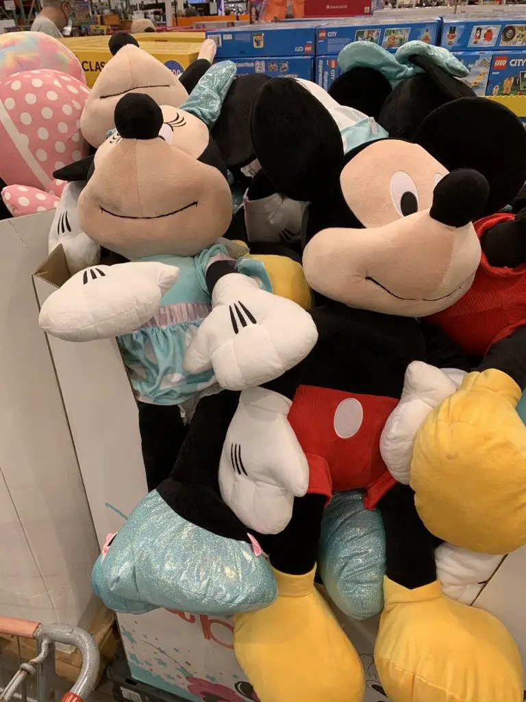 mickey and minnie stuffed animals