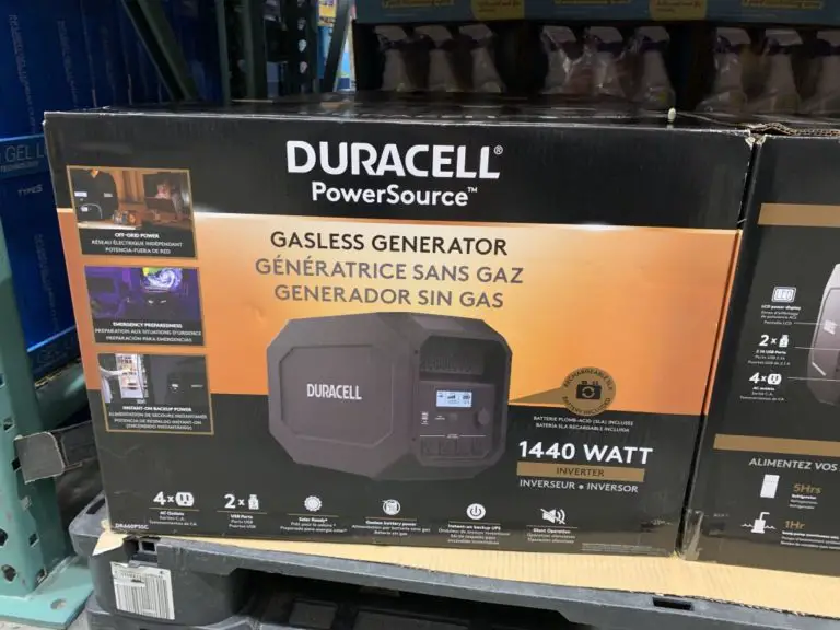 Costco Duracell PowerSource 660, Gasless Generator Costco Fan