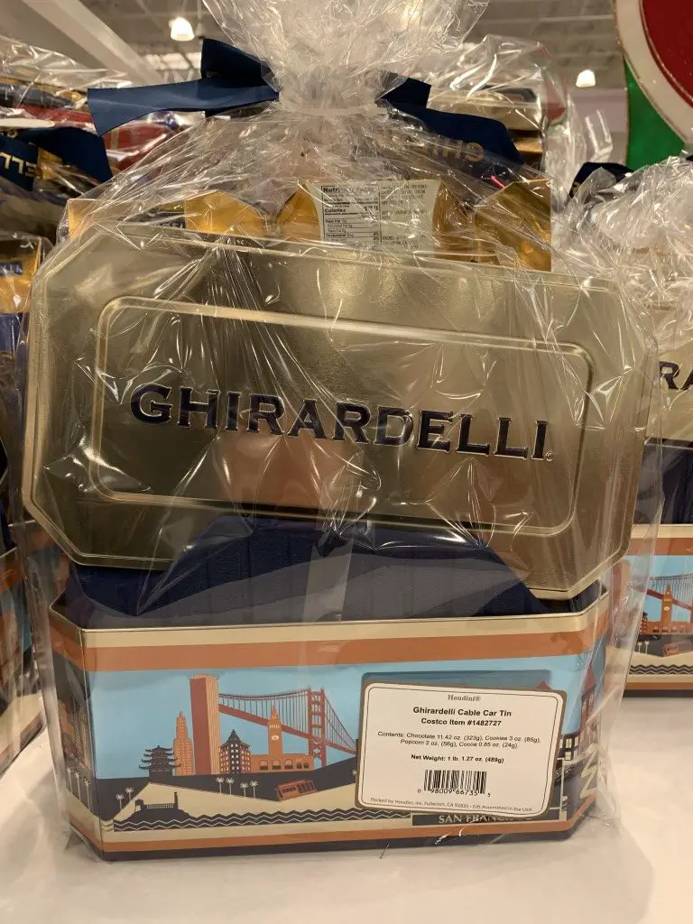Costco Gift Basket, Ghirardelli Gift Tin Costco Fan