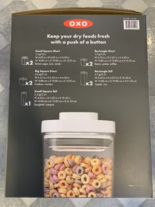 costco oxo food storage