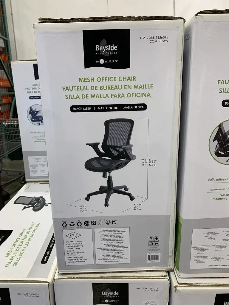 Costco Office Chair, Bayside Furnishings Metrex Mesh - Costco Fan