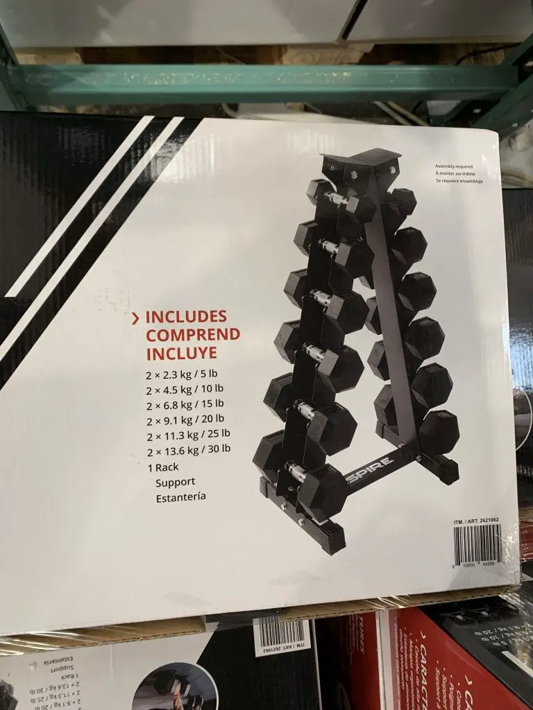 Costco Weight Set 210 Pound Rubber Hex Dumbbell Set Costco Fan