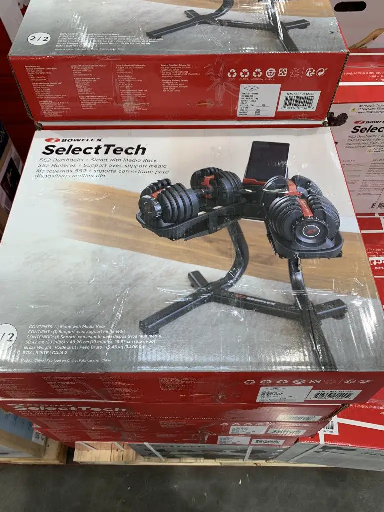 Bowflex selecttech 552 costco sale