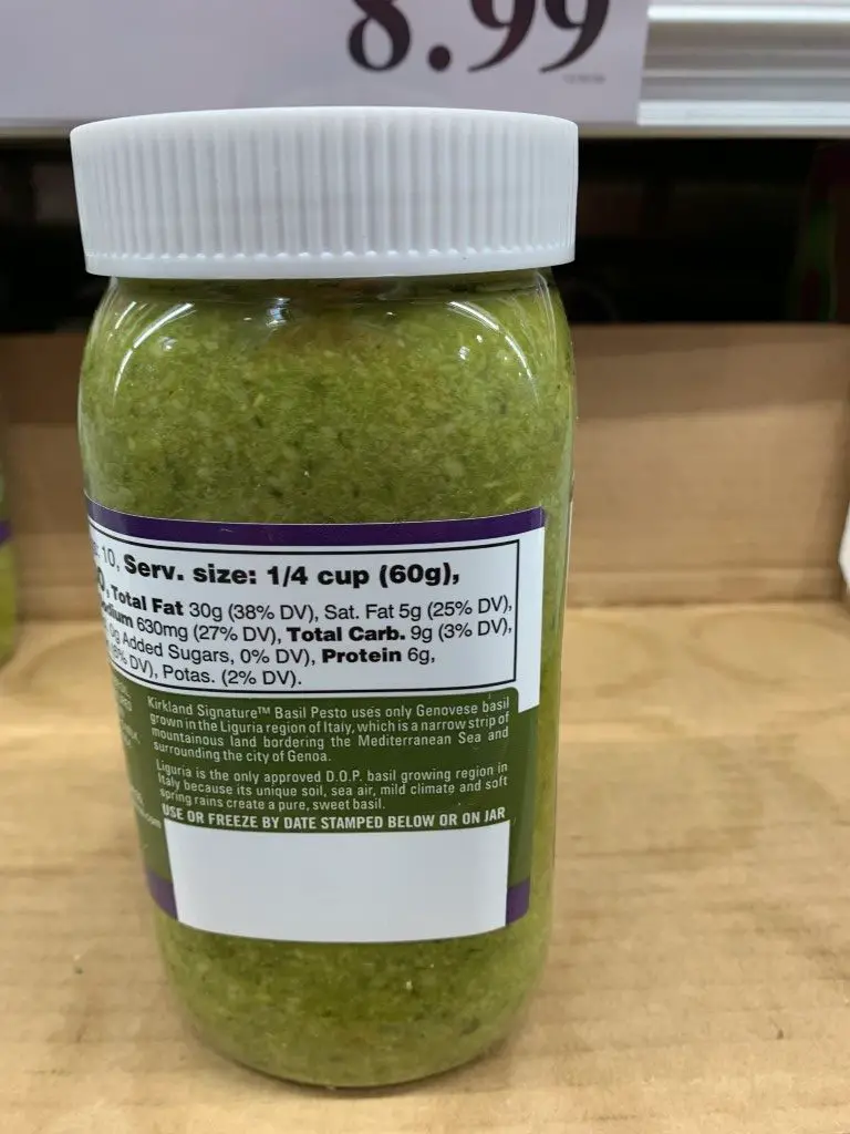 Kirkland Pesto Ingredients Eat Like No One Else 40 OFF