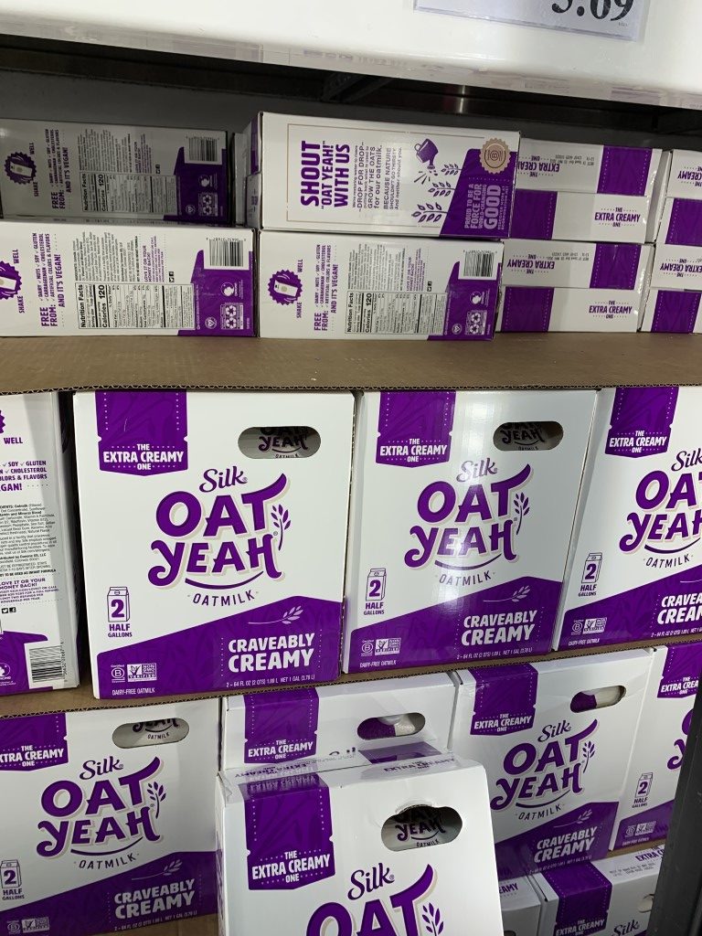 Costco Oat Milk Silk Oat Yeah Extra Creamy 2 Pack - Costco Fan