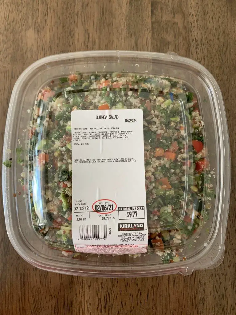 Costco Quinoa Salad, Premade Costco Food.