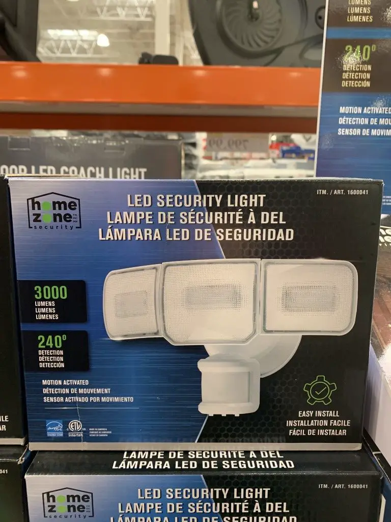 costco motion sensor flood light