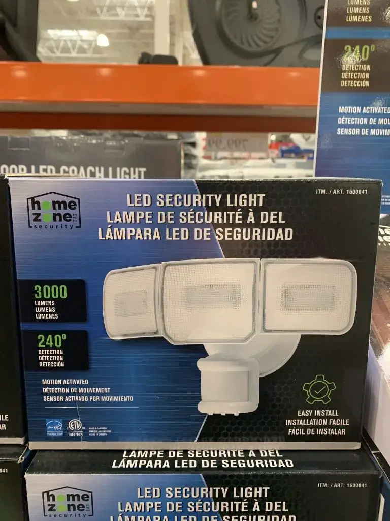 Costco Security Light Home Zone Led, Solar Motion Sensor Flood Light Costco