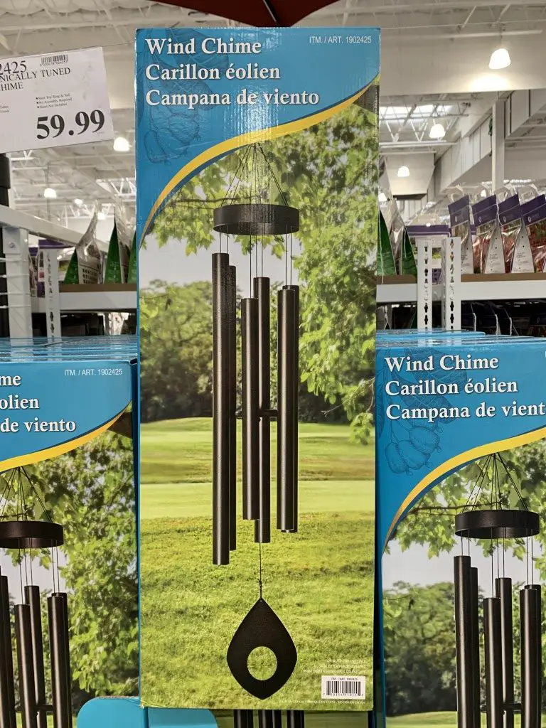 Costco Wind Chime, Large Harmonically Tuned Costco Fan