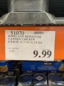 Kirkland Canned Chicken, Costco Chicken Breast 6 Pack - Costco Fan