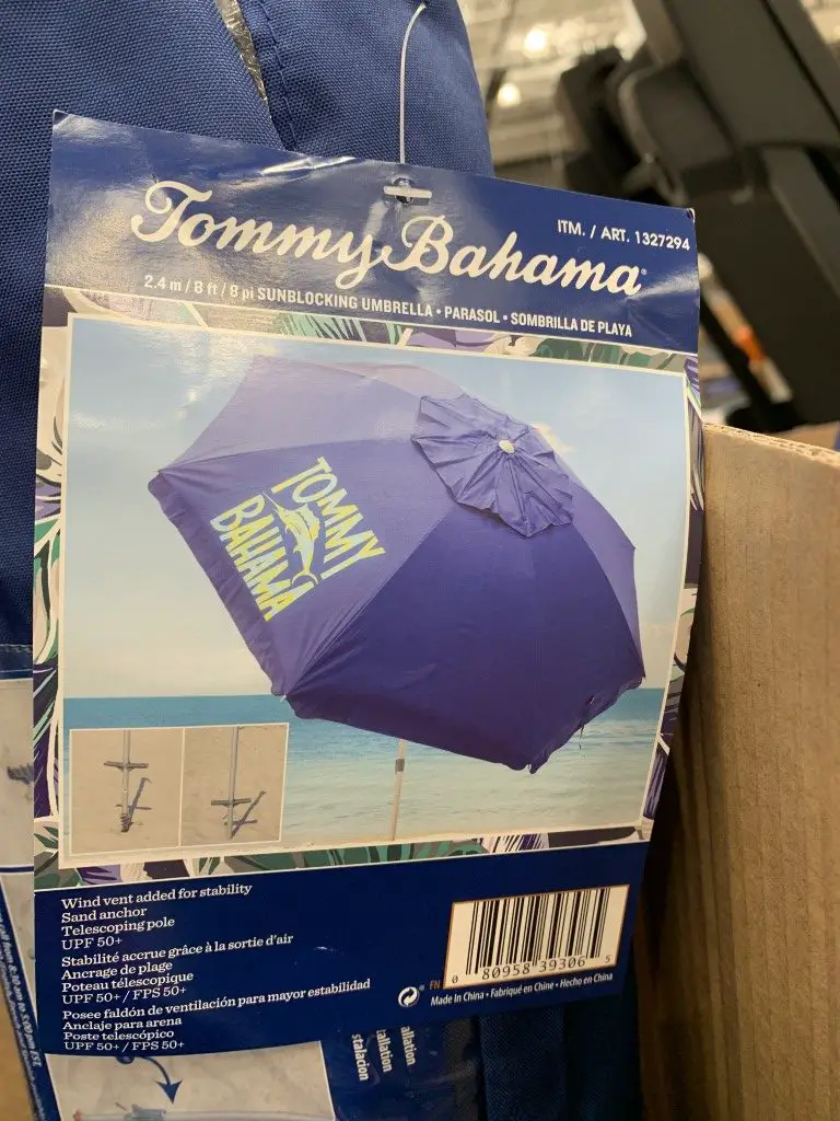 Costco beach umbrella online 2021