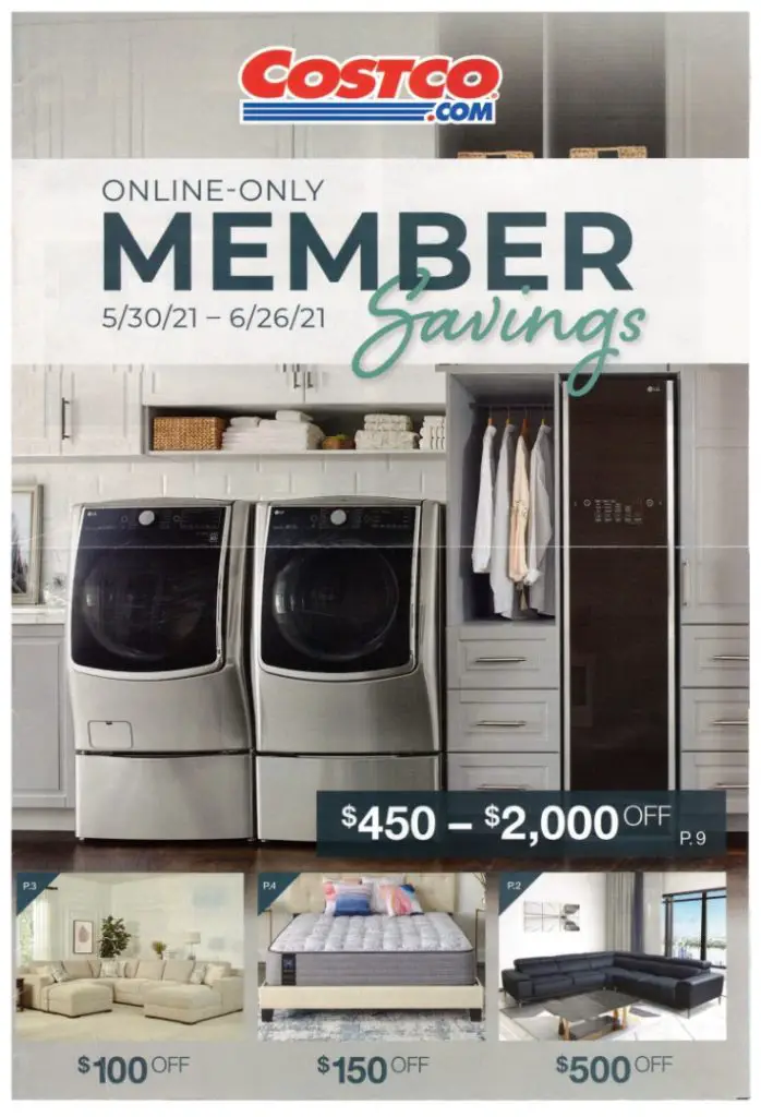 Costco Member Savings June 2021 Online Only Coupon Book Costco Fan