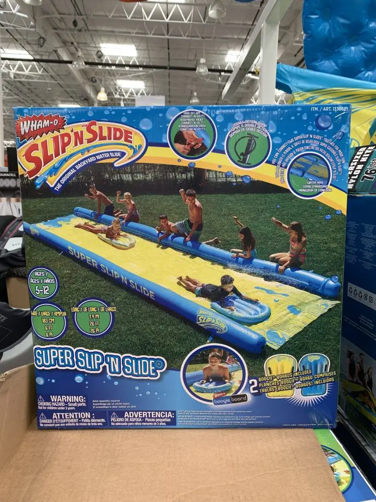 whats needed for slip and slide soccer