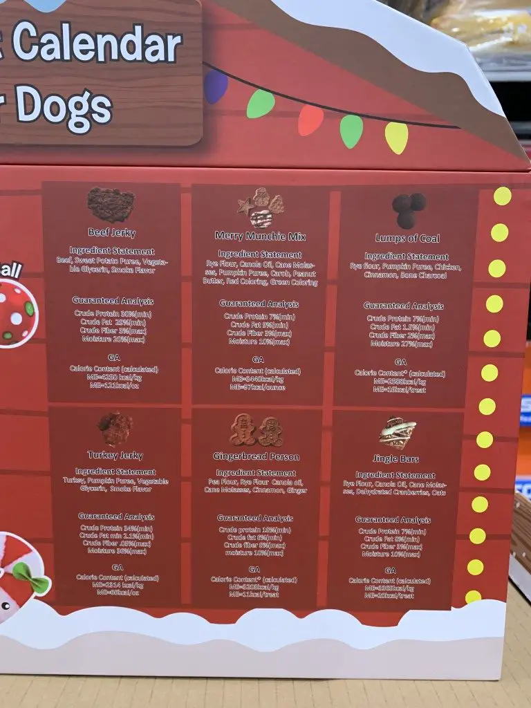 Costco Dog Advent Calendar 2021, Delca & Wet Noses Costco Fan