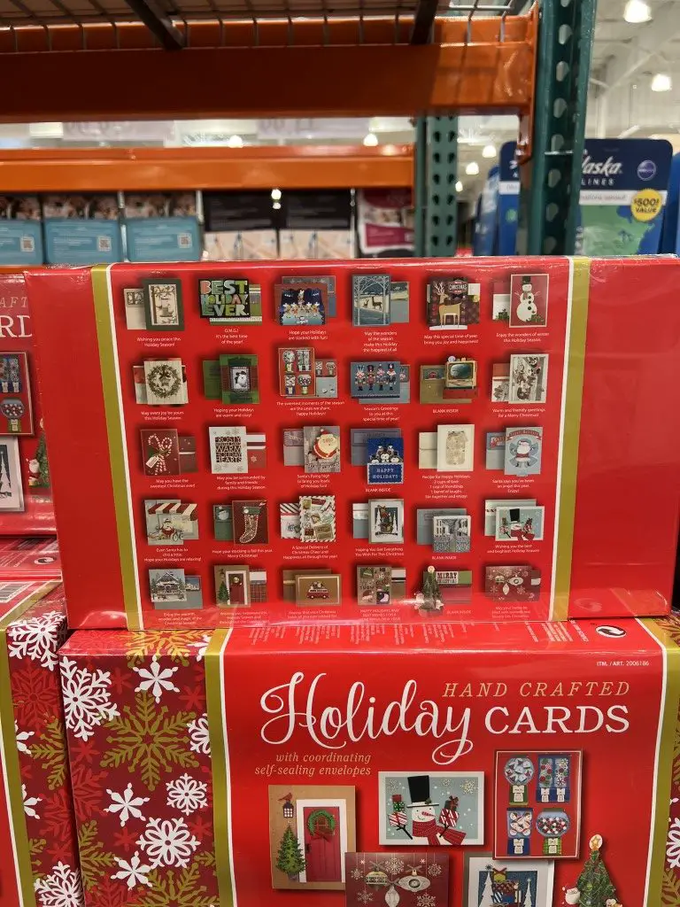 Costco Holiday Cards 2021, HandCrafted 30 Count Costco Fan