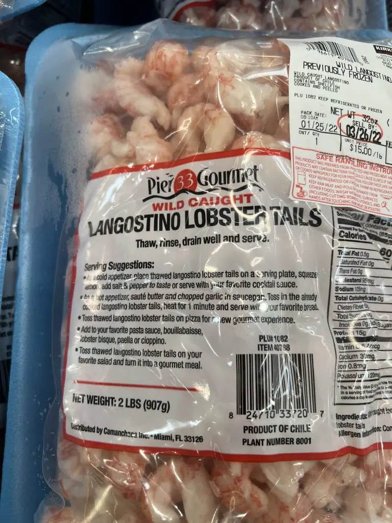 Costco Langostino Lobster Tails, Wild Caught & Frozen - Costco Fan