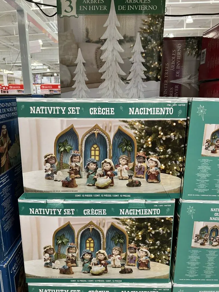 Costco Baby Nativity Set 2022, 12 Piece Set